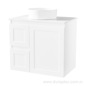 MDF Bathroom Wall Hung Cabinet with wash basin